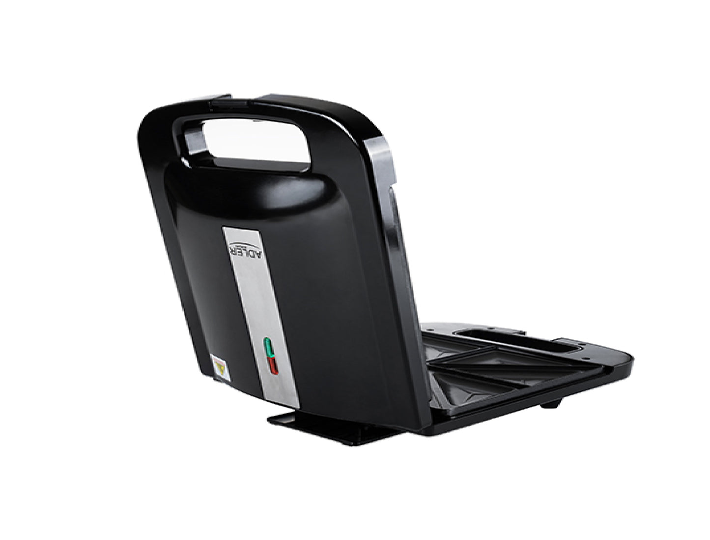 Sandwich maker XXL, 2000 W, 4 sandwich-uri mari, maner ignifug, picioare antiaderente, Adler AD3055