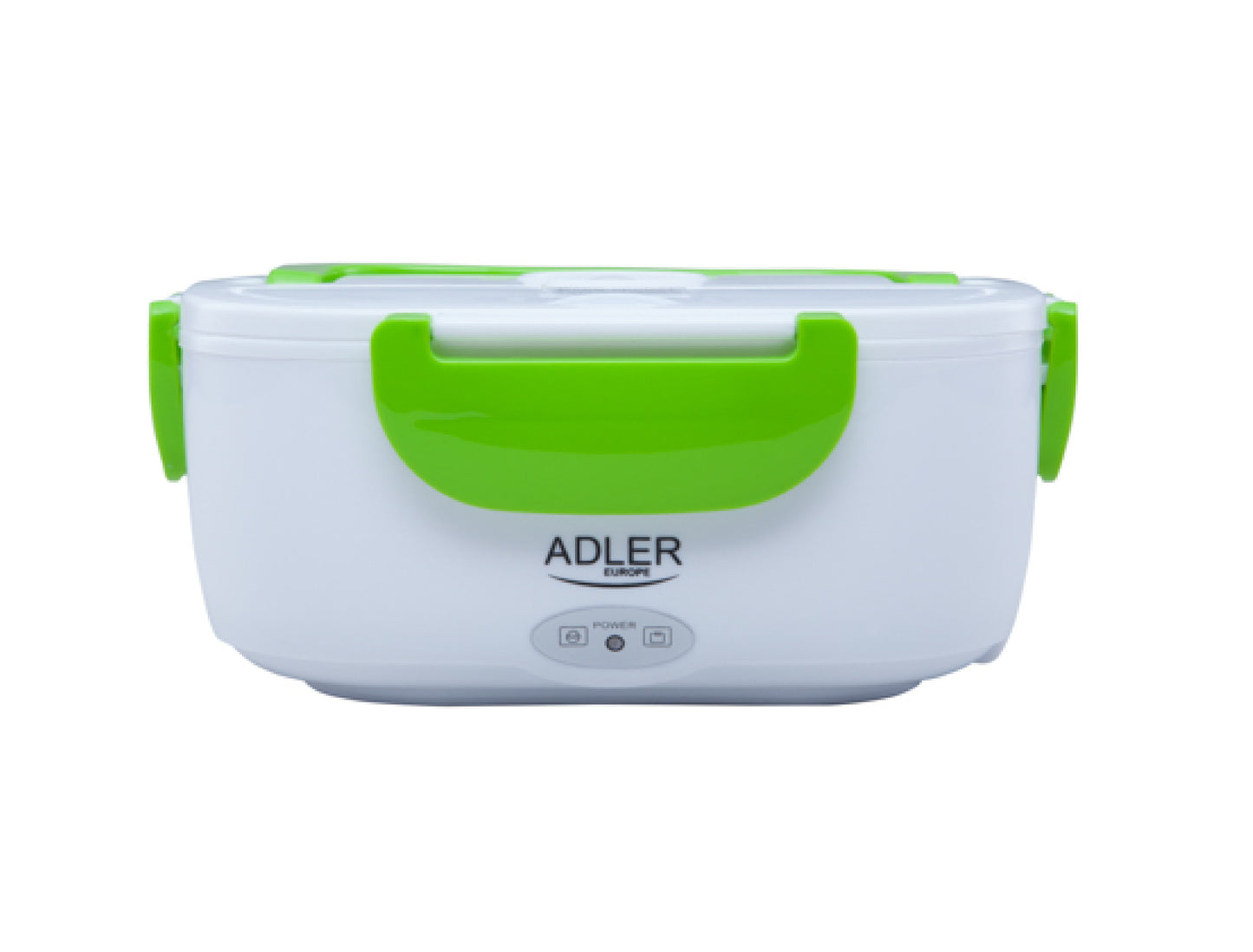 Cutie alimentara electrica pentru incalzirea pranzului, verde, Adler AD4474g