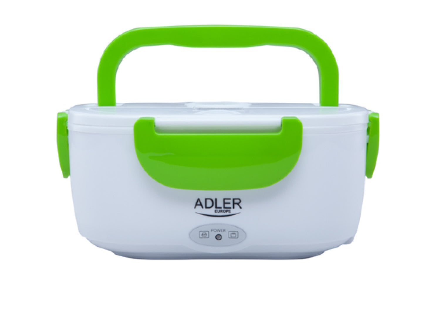 Cutie alimentara electrica pentru incalzirea pranzului, verde, Adler AD4474g