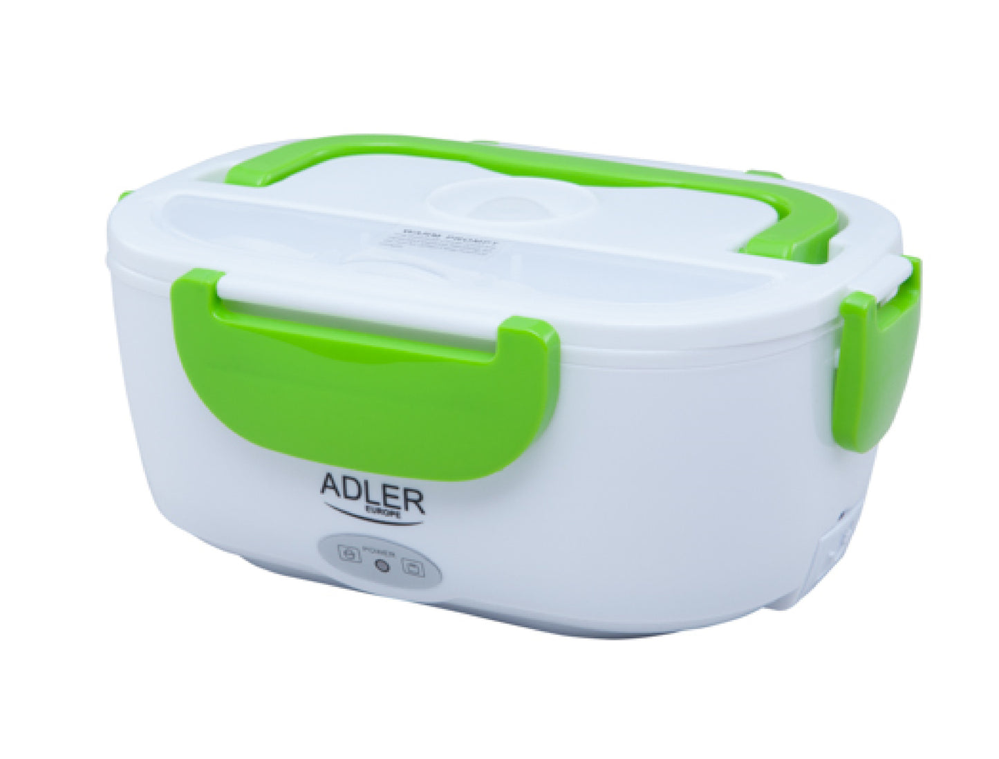 Cutie alimentara electrica pentru incalzirea pranzului, verde, Adler AD4474g
