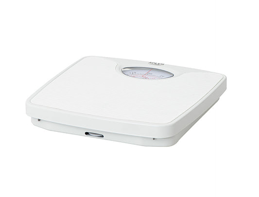 Cantar mecanic pentru baie, capacitate 130 kg, alb, Adler AD8151w