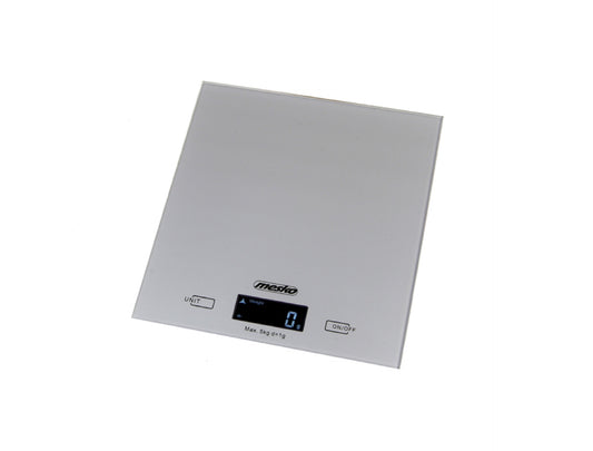 Cantar de bucatarie profesional, capacitate maxima 5 kg, ecran LCD, Mesko MS3145