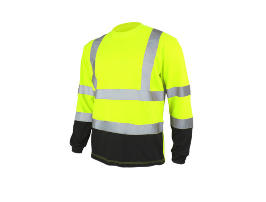 Bluza T-REF fluorescent galben cu dungi reflectorizante, marimea S, Artmas ART703005