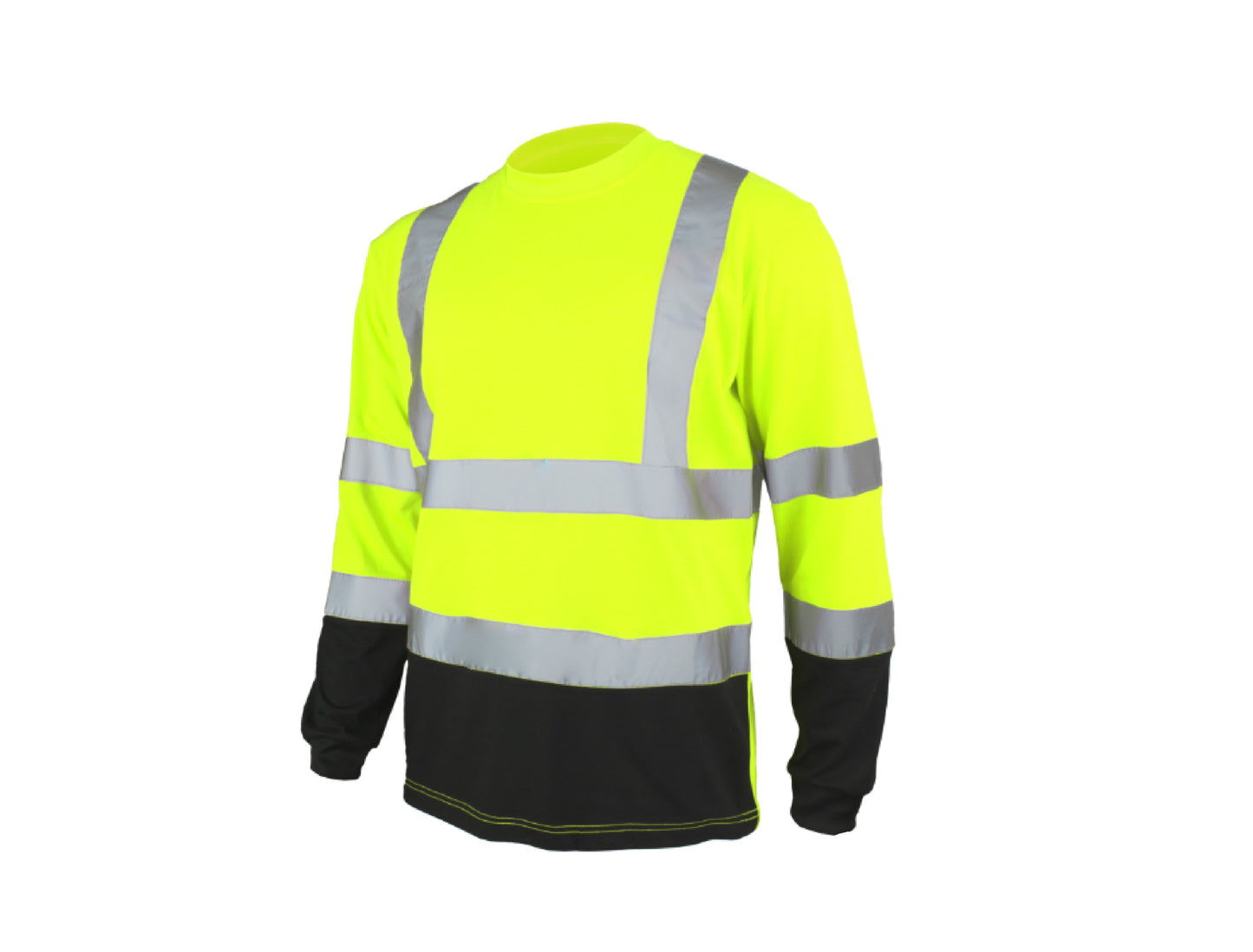 Bluza T-REF fluorescent galben cu dungi reflectorizante, marimea L, Artmas ART703007