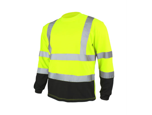 Bluza T-REF fluorescent galben cu dungi reflectorizante, marimea XXXL, Artmas ART703010