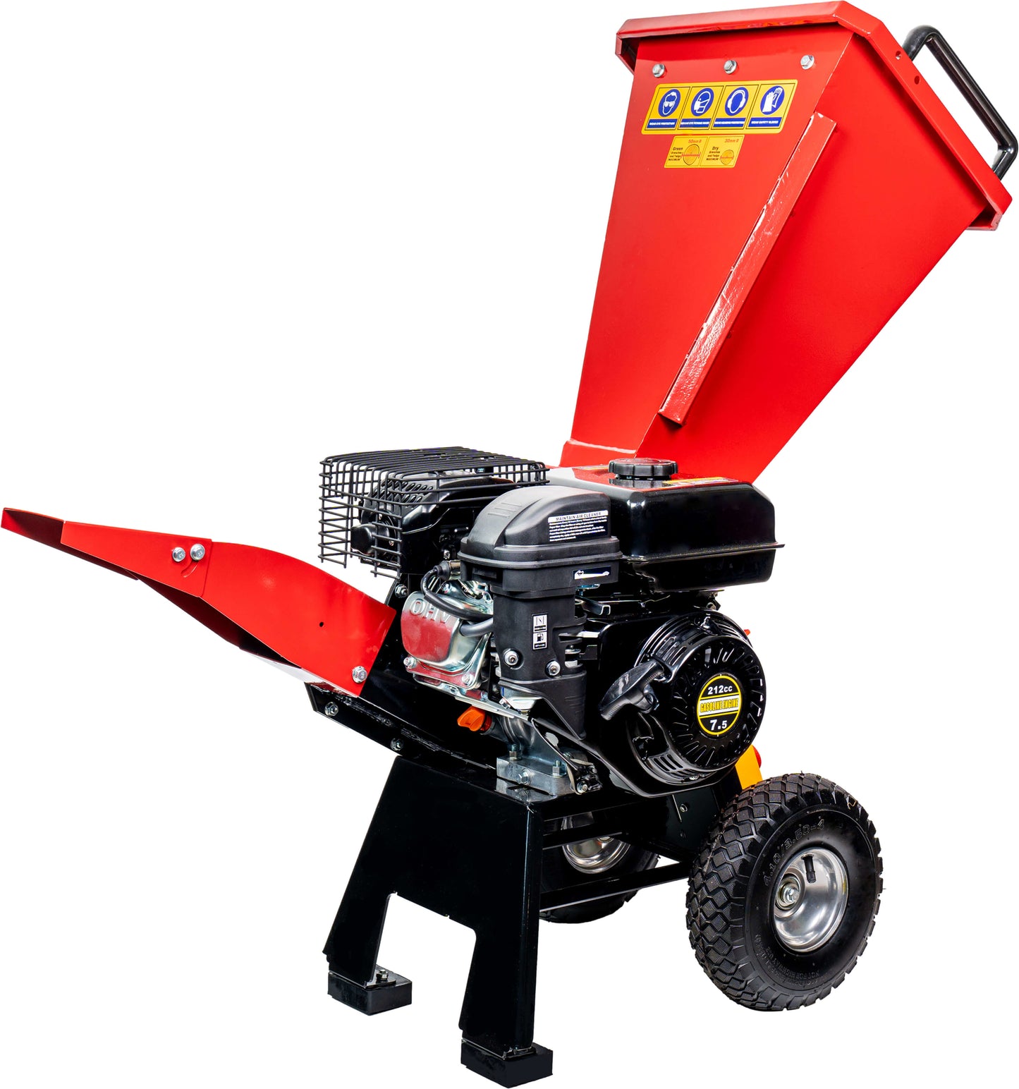 Tocator de crengi pe benzina RD-GSH01, 212 cc, 4.1 kW, Raider Garden Tools 075351