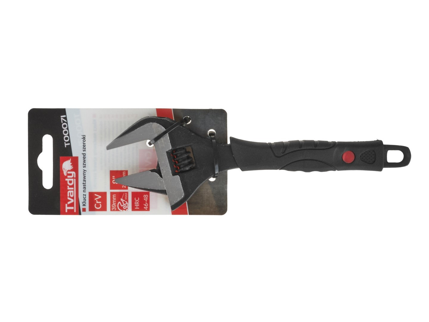 Cheie reglabila, 0-39 mm, 8", Cr-V, Tvardy T00071