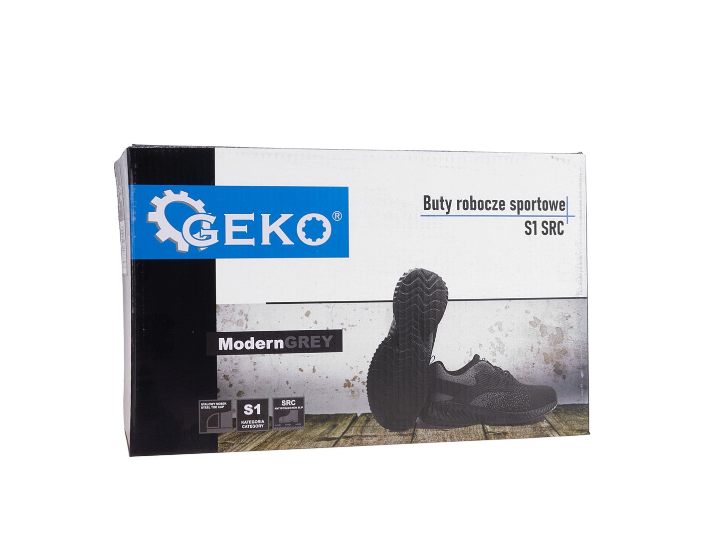 Pantofi de lucru ModernGrey S1 SRC, marimea 40, Geko G90554-40