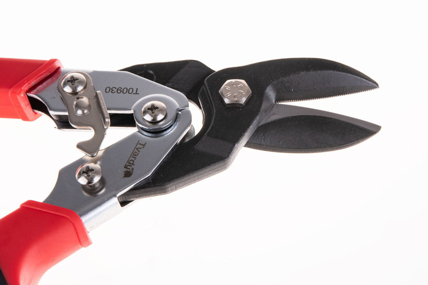 Foarfeca pentru tabla cu taiere pe stanga, Cr-V, 250 mm, Tvardy T00930