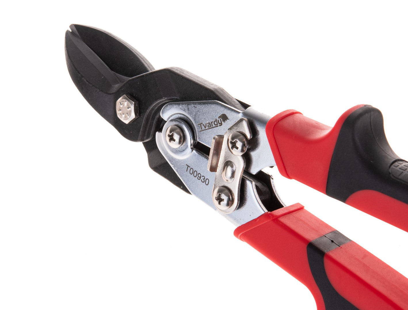 Foarfeca pentru tabla cu taiere pe stanga, Cr-V, 250 mm, Tvardy T00930