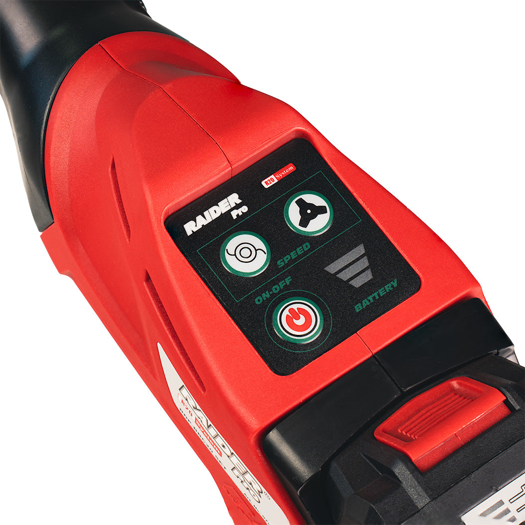 Trimmer electric cu lama / mosor RD-BBC20, 20 V, 4 Ah, Raider 075736