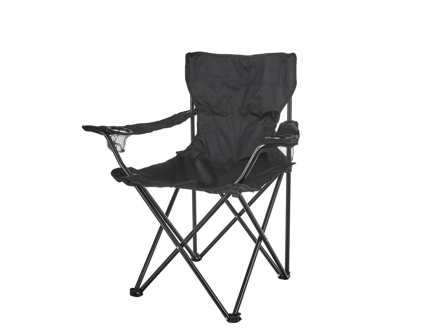 Scaun turistic pliabil, negru, Keltin K00409A