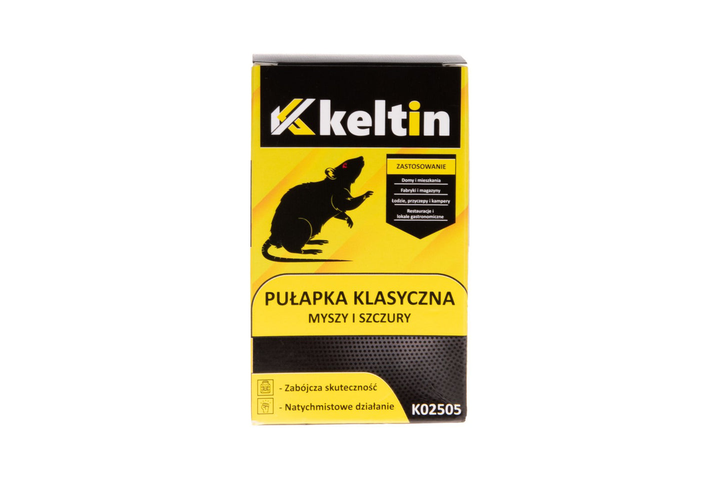 Capcana clasica pentru soareci, Keltin K02505