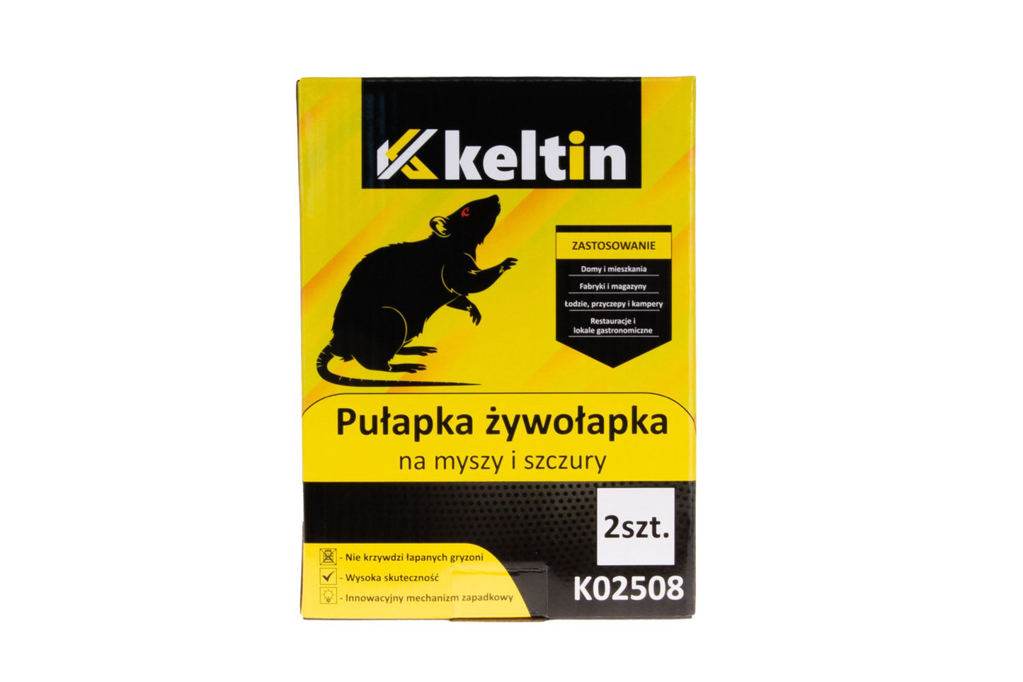 Capcana pentru soareci, verde transparent, Keltin K02508