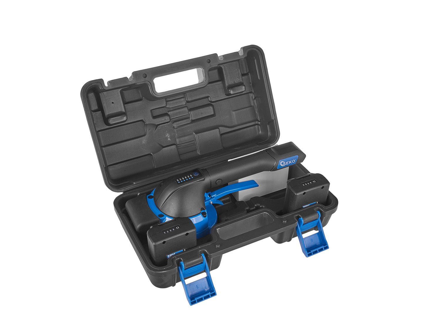 Ventuza vibranta pentru gresie si faianta cu acumulator, 120 mm, 18 V, capacitate maxima 50 kg, Geko G80672