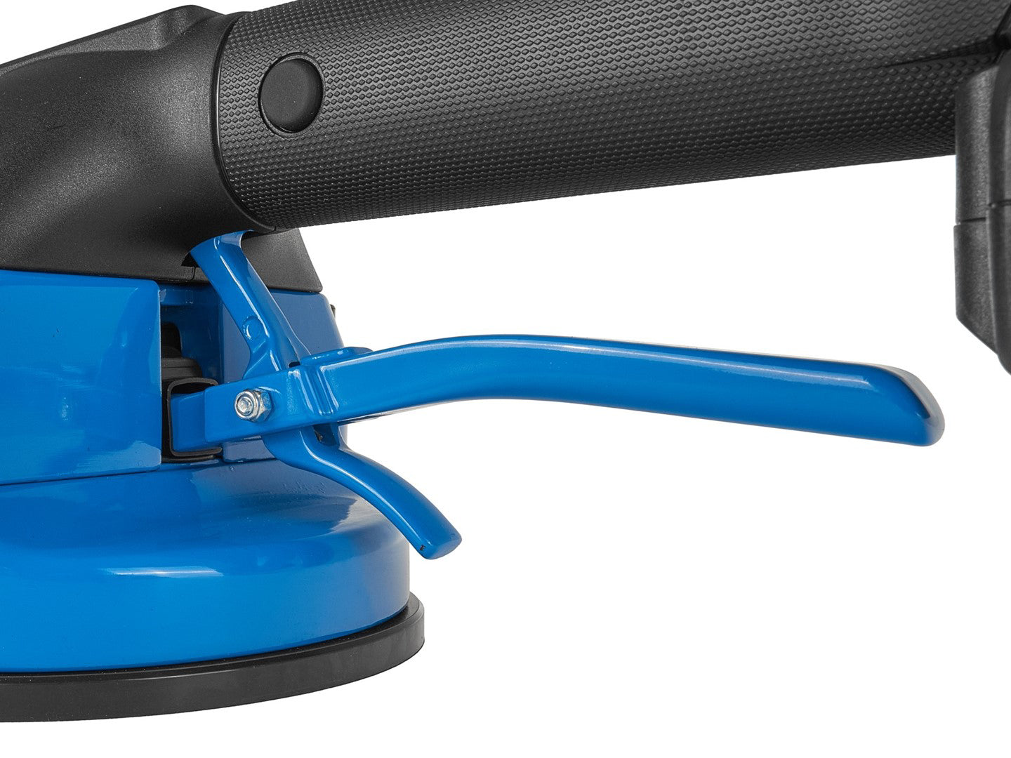 Ventuza vibranta pentru gresie si faianta cu acumulator, 120 mm, 18 V, capacitate maxima 50 kg, Geko G80672