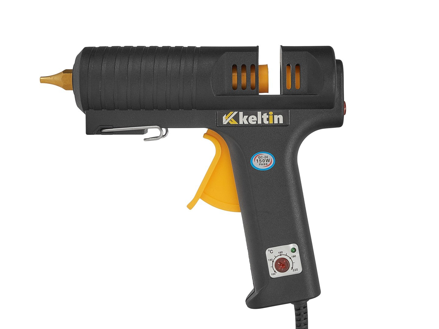 Pistol de lipit cu temperatura reglabila, 150 W, 11 mm, temperatura maxima 200 grade Celsius, Keltin K00176