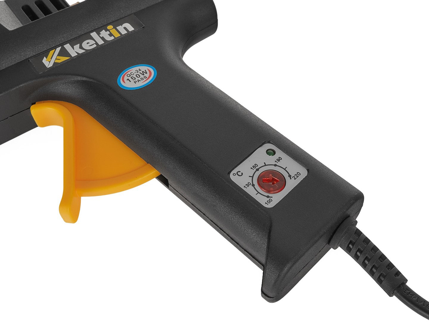 Pistol de lipit cu temperatura reglabila, 150 W, 11 mm, temperatura maxima 200 grade Celsius, Keltin K00176