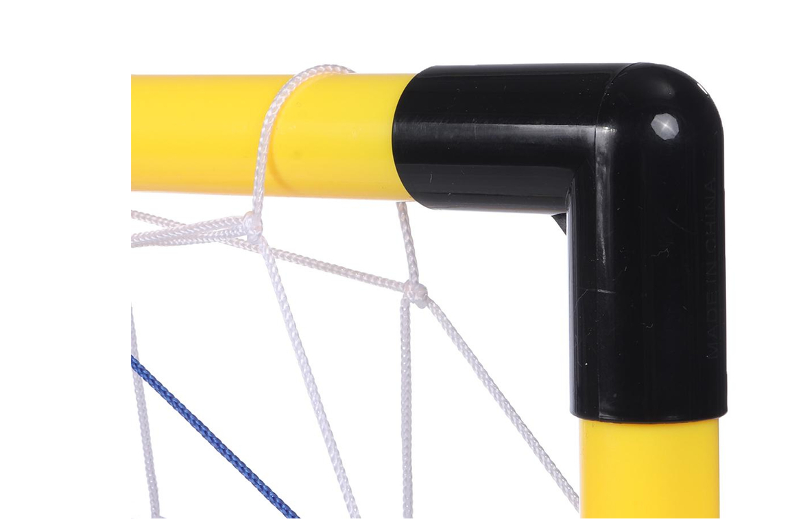 Set porti de fotbal pliabile cu mreje si minge, 119 x 56 x 71 cm, Lean 4480