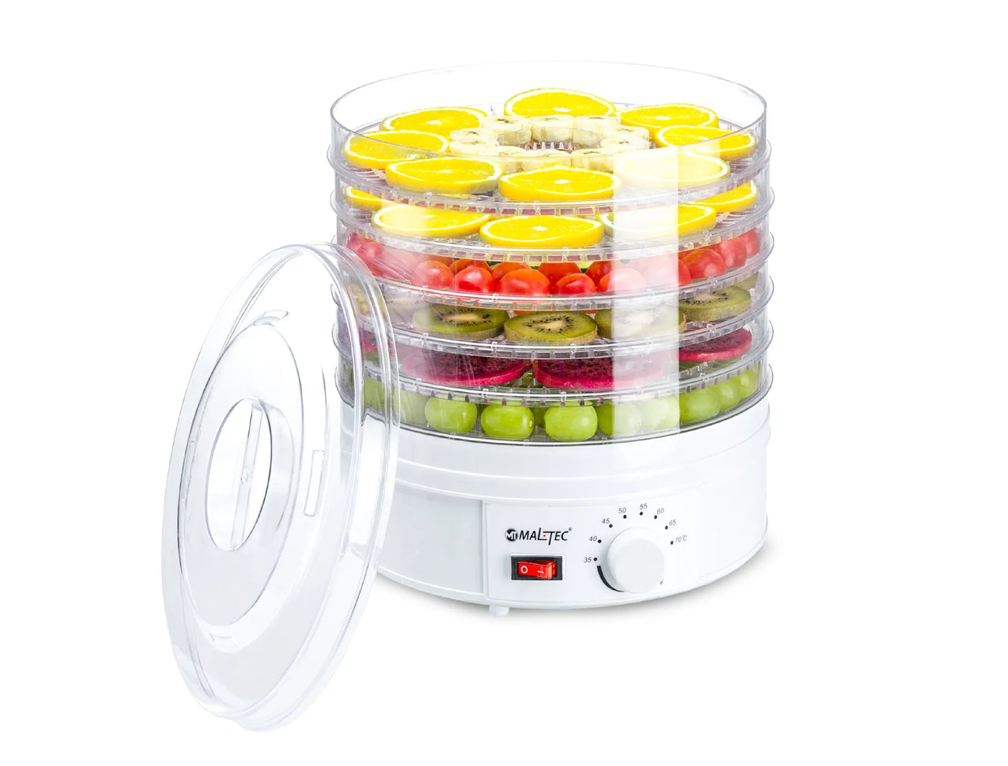 Deshidrator de alimente ajustabil DryMaster500, 500 W, MalTec 110377