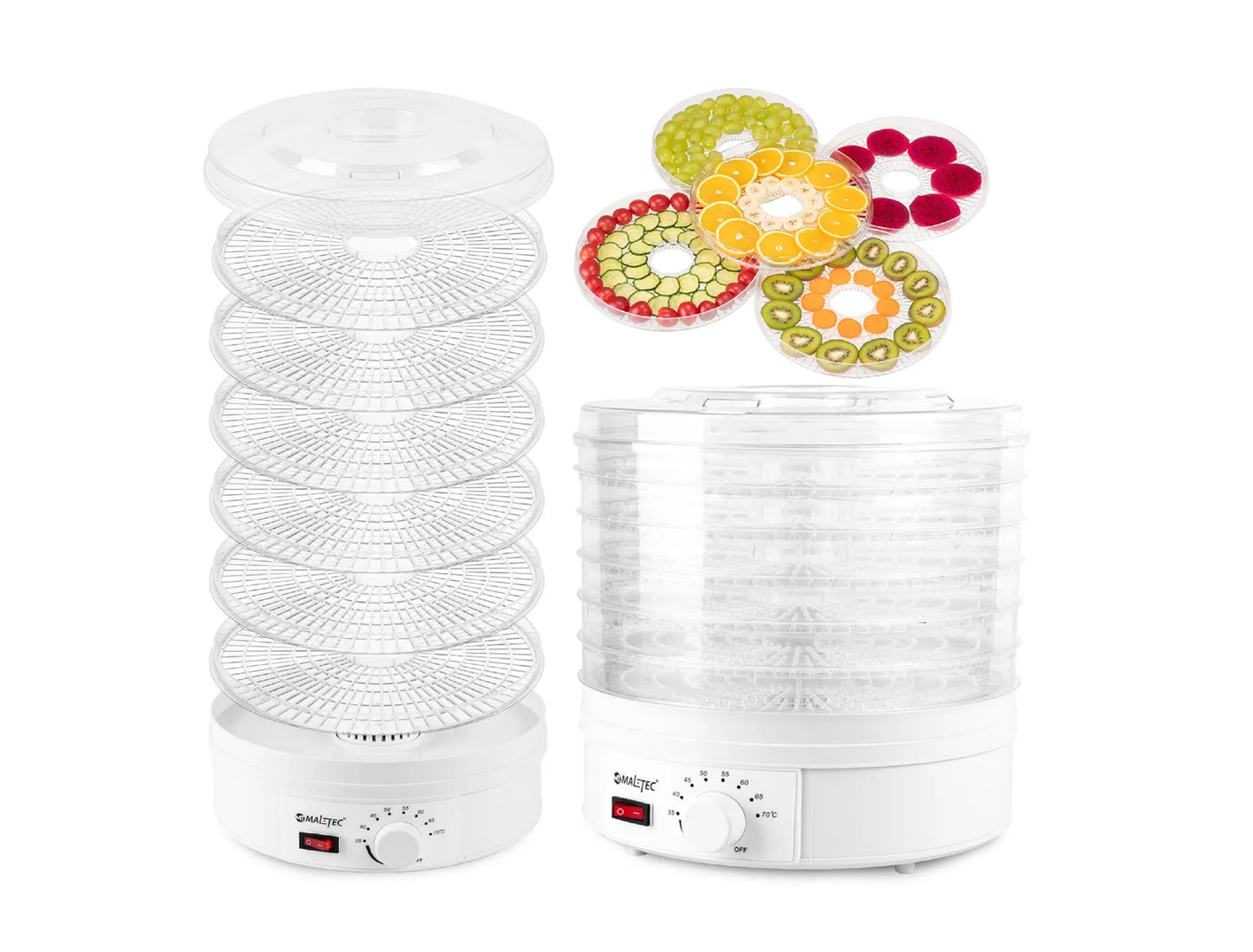 Deshidrator de alimente ajustabil DryMaster500, 500 W, MalTec 110377
