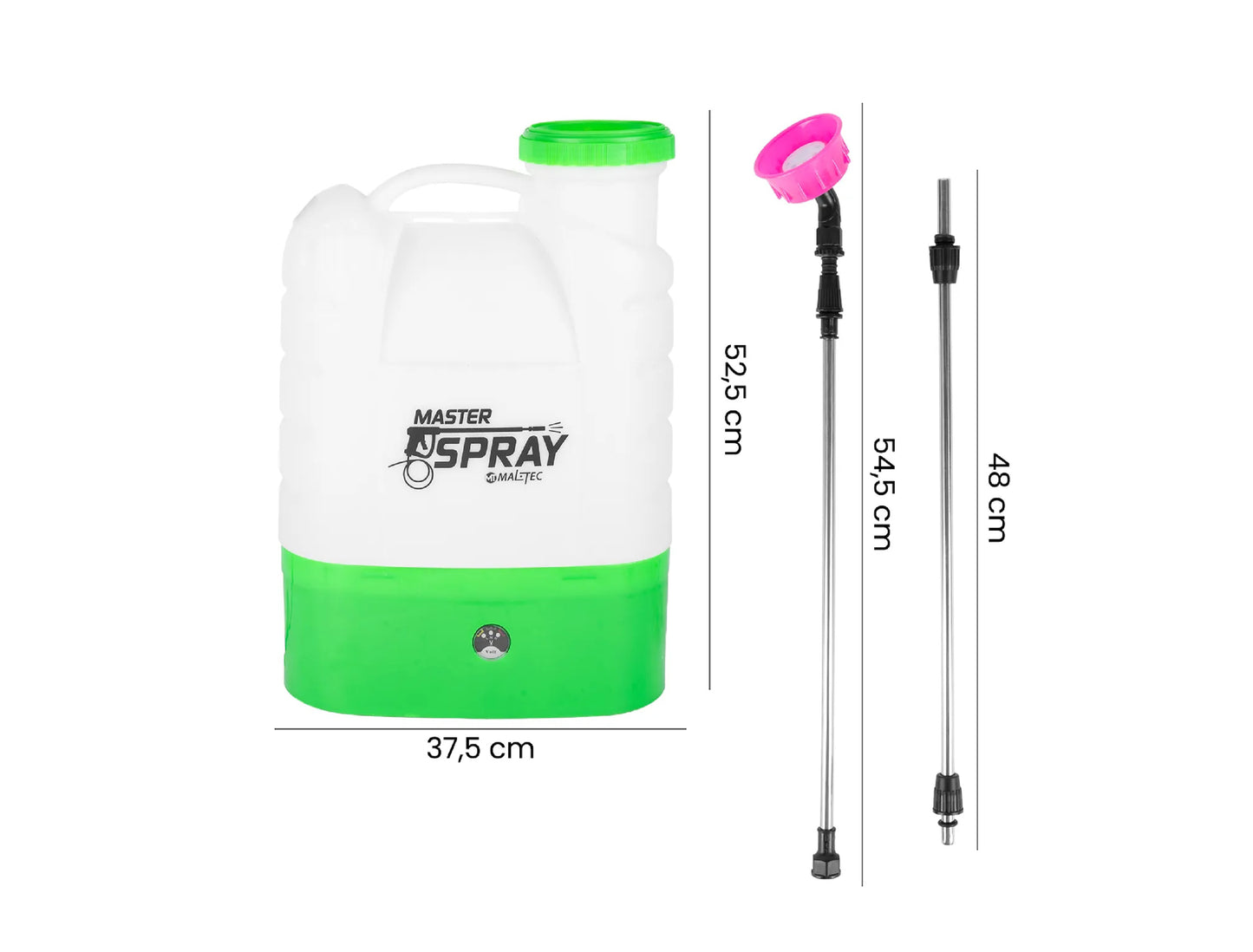 Pulverizator electric de gradina tip rucsac, capacitate 16 l, MalTec 111438