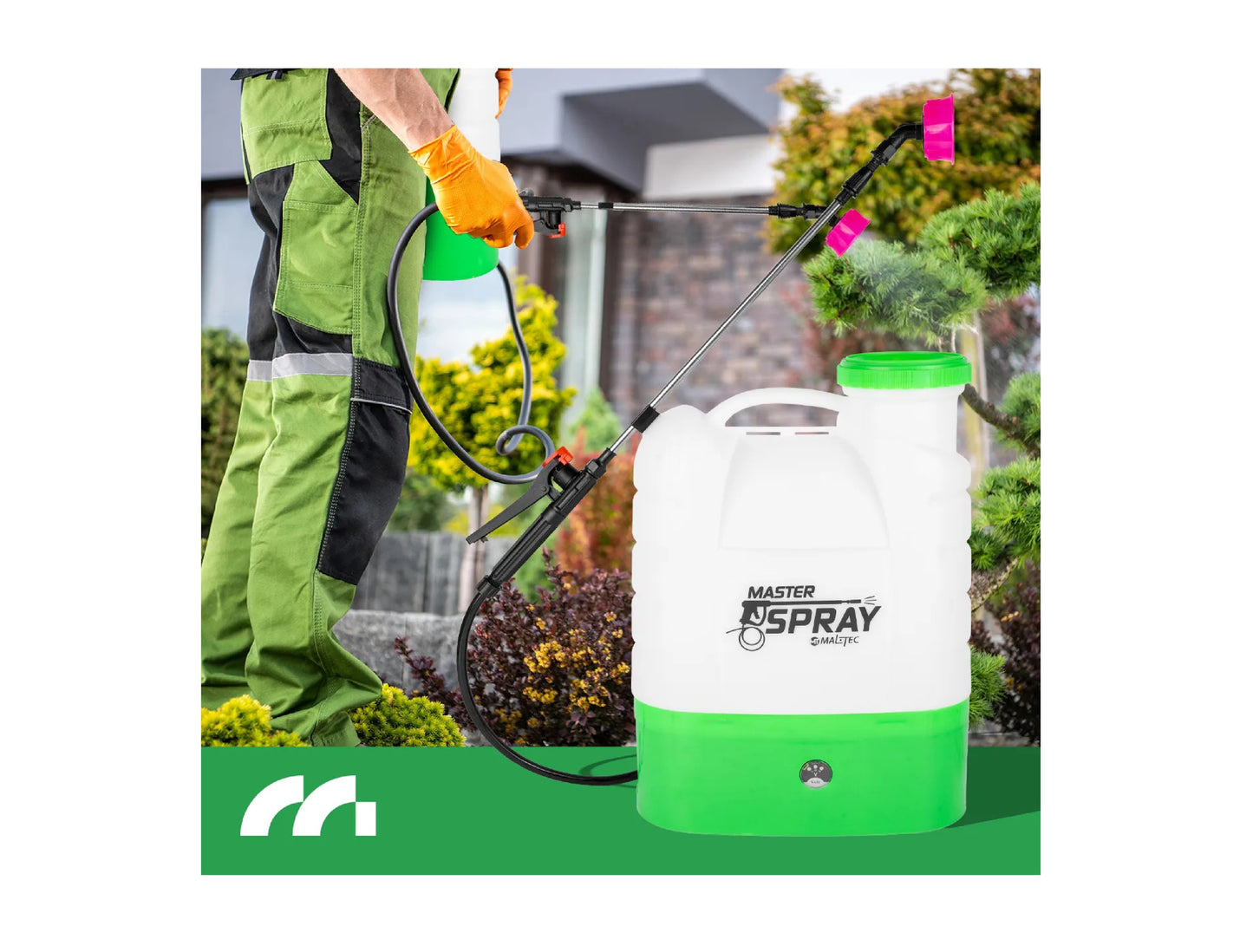 Pulverizator electric de gradina tip rucsac, capacitate 16 l, MalTec 111438