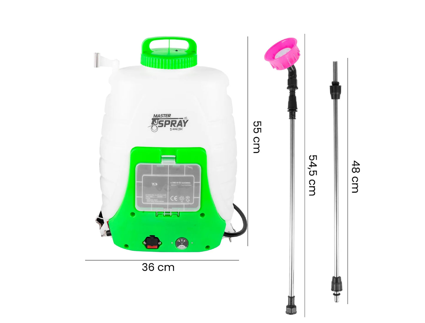 Pulverizator cu acumulator MasterSpray, 18 l, MalTec 111439