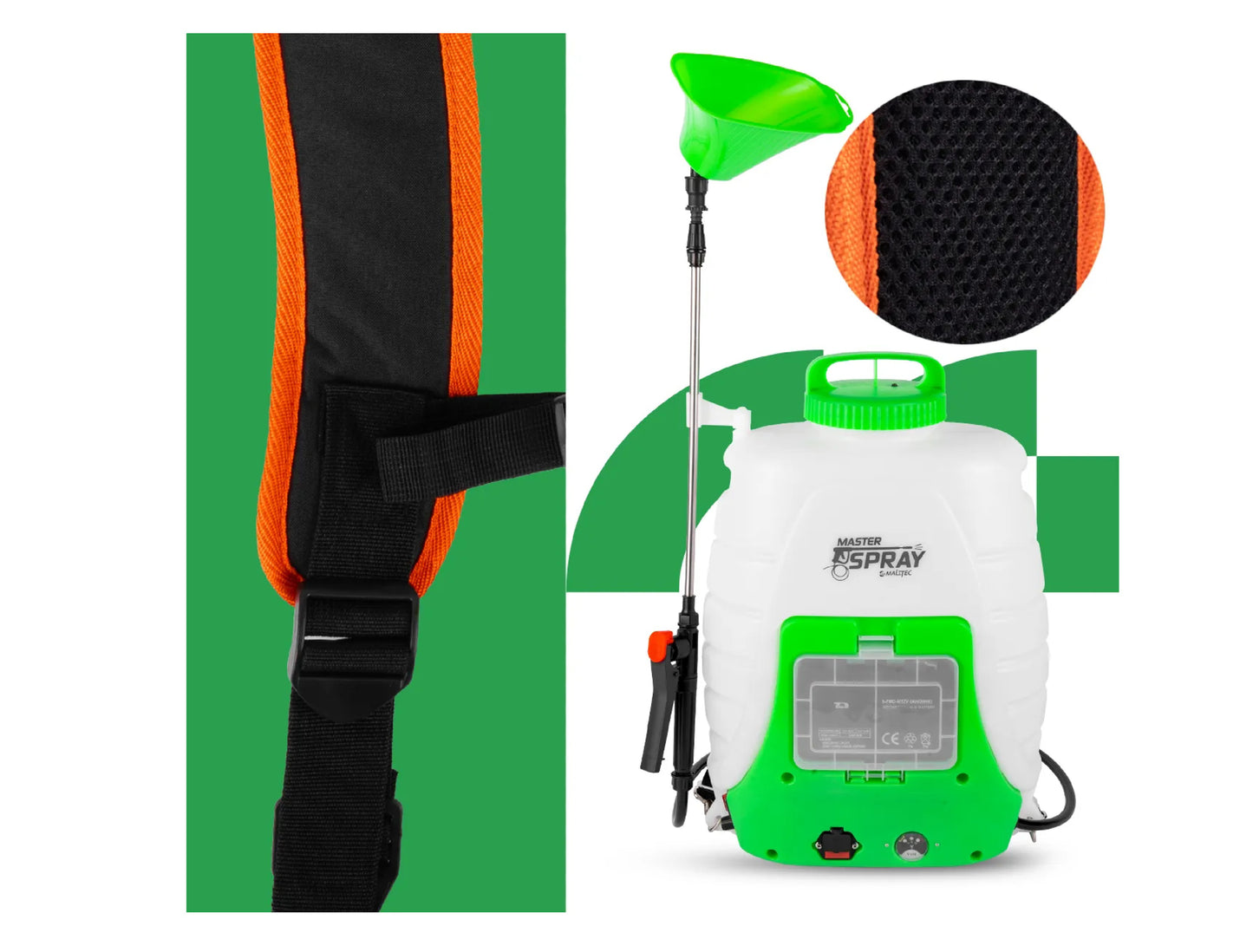 Pulverizator cu acumulator MasterSpray, 18 l, MalTec 111439