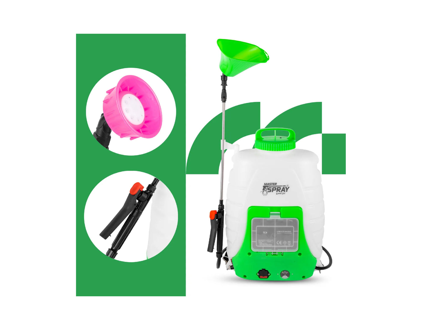 Pulverizator cu acumulator MasterSpray, 18 l, MalTec 111439