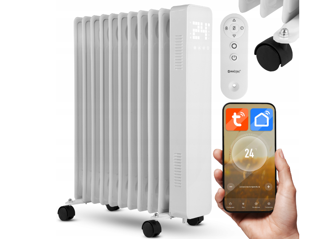 Calorifer electric cu ulei ProOil, 2500 W, MalTec 111937