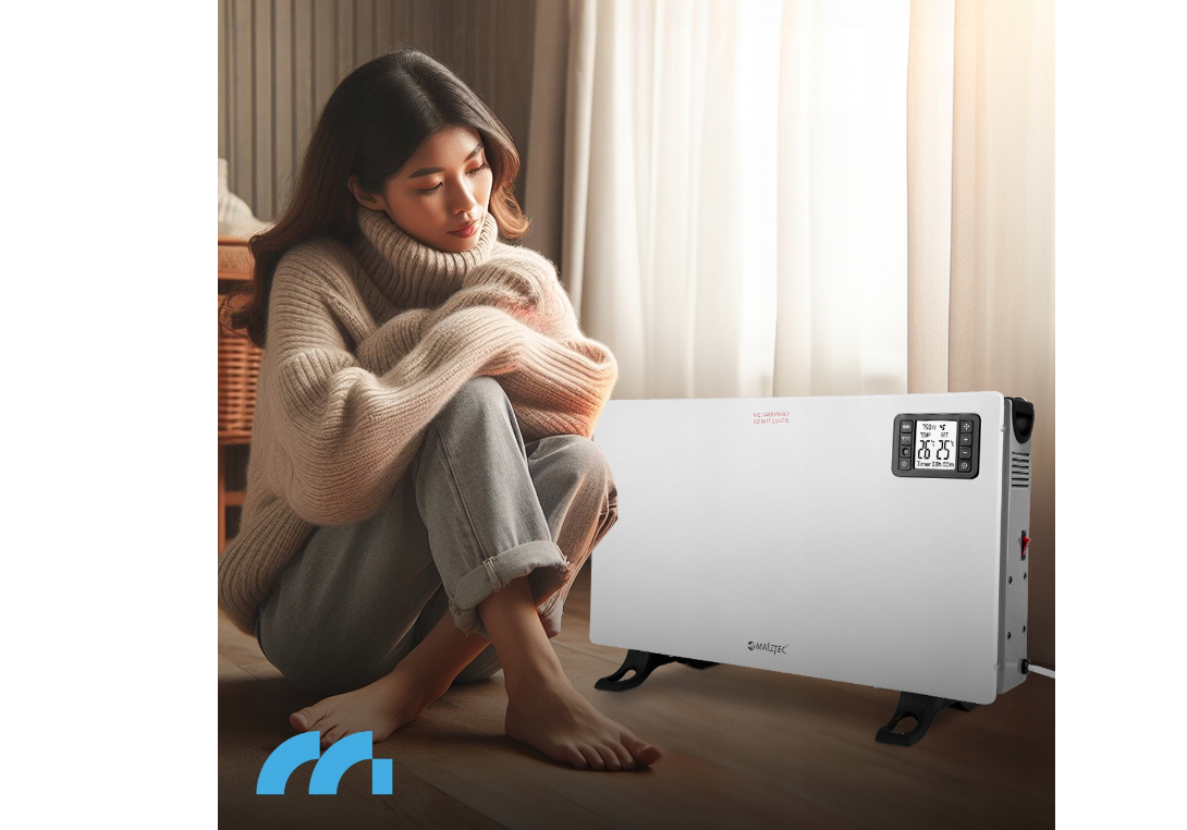 Convector CH2000DW cu panou, 2000 W, MalTec 111941