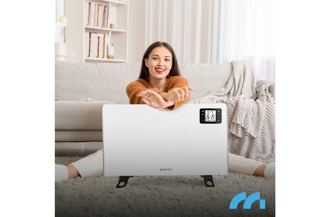 Convector CH2000DW cu panou, 2000 W, MalTec 111941