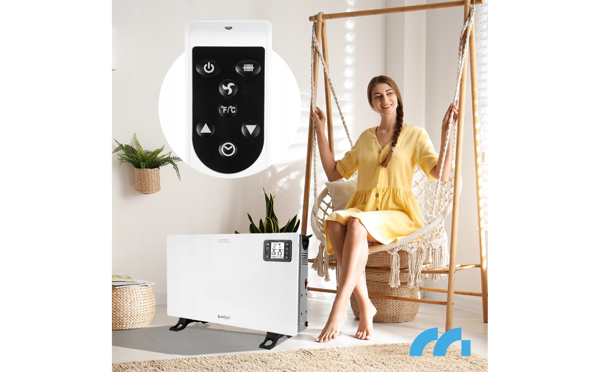 Convector CH2000DW cu panou, 2000 W, MalTec 111941