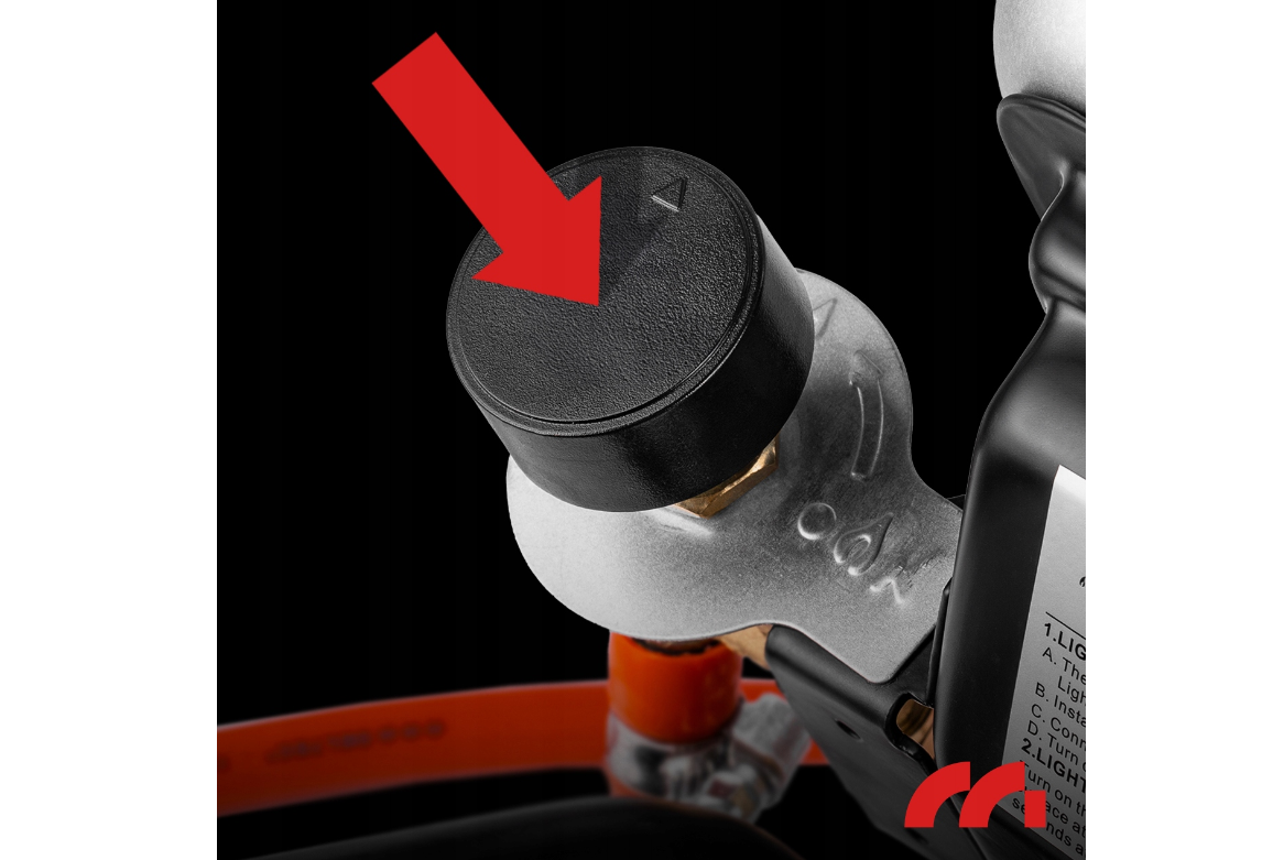 Incalzitor pe gaz GAS-4500WT-ST, 4500 W, MalTec 111807