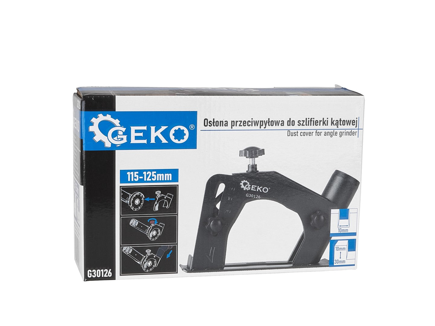 Capac aspirare praf pentru polizor unghiular, 115-125 mm, Geko G30126