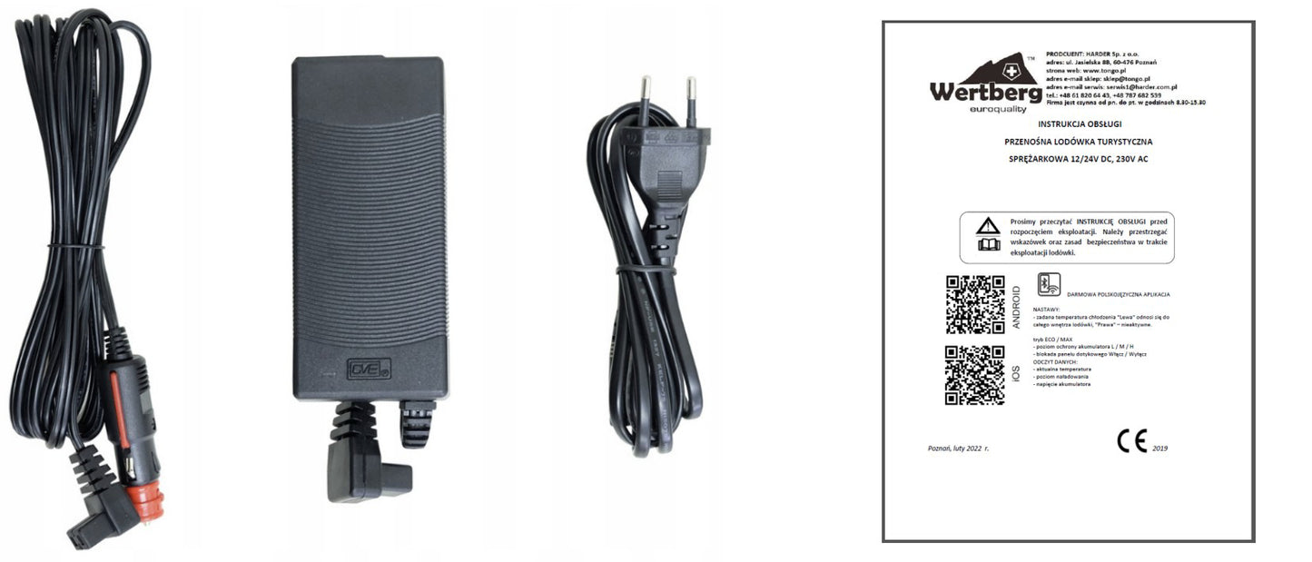 Frigider turistic portabil cu compresor Wertberg LT 3.15, capacitate 15 l, Harder HD0118