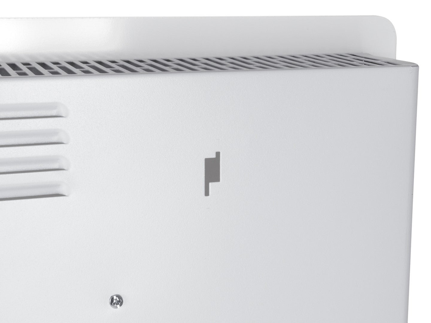 Convector alb din sticla cu afisaj LCD, telecomanda si Wi-fi, 2500 W, Geko G80446