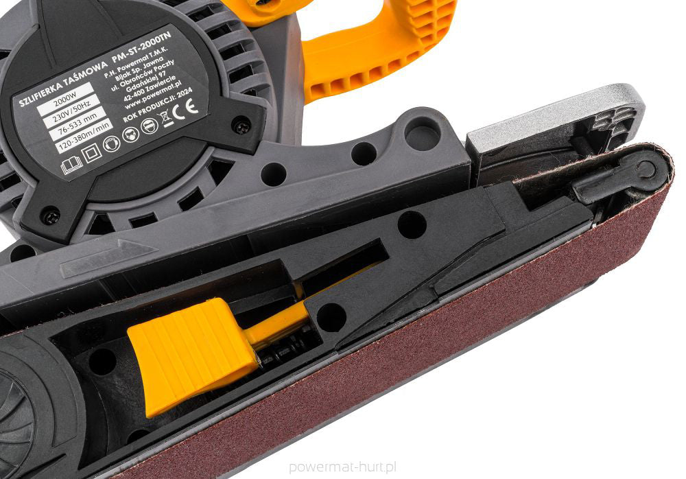 Slefuitor cu banda PM-ST-2000TN, 2000 W, Powermat PM1312
