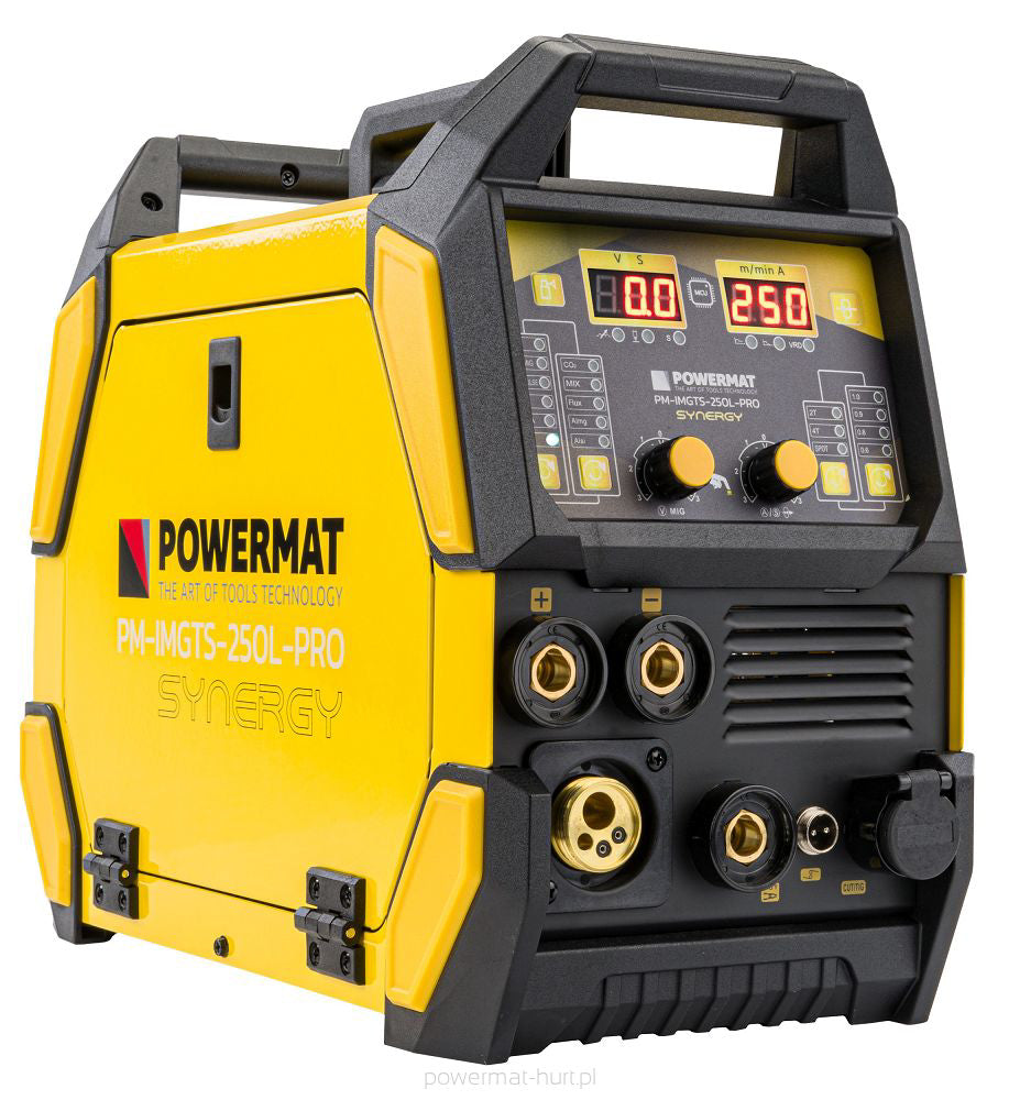 Aparat de sudura tip invertor migomat PM-IMGTS-250L-PRO, 250 A, Powermat PM1297