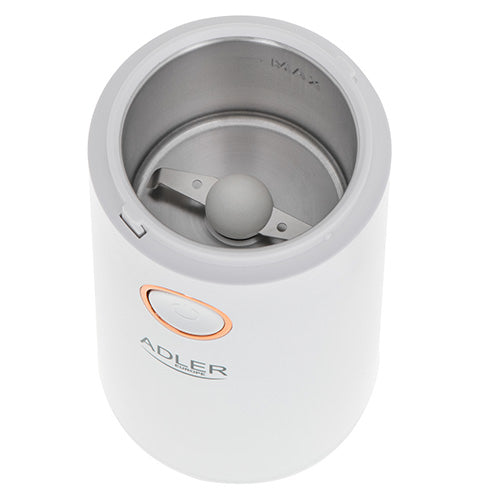 Rasnita de cafea, 150 W, alb, Adler AD4446WG