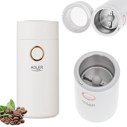 Rasnita de cafea, 150 W, alb, Adler AD4446WG