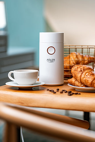 Rasnita de cafea, 150 W, alb, Adler AD4446WG