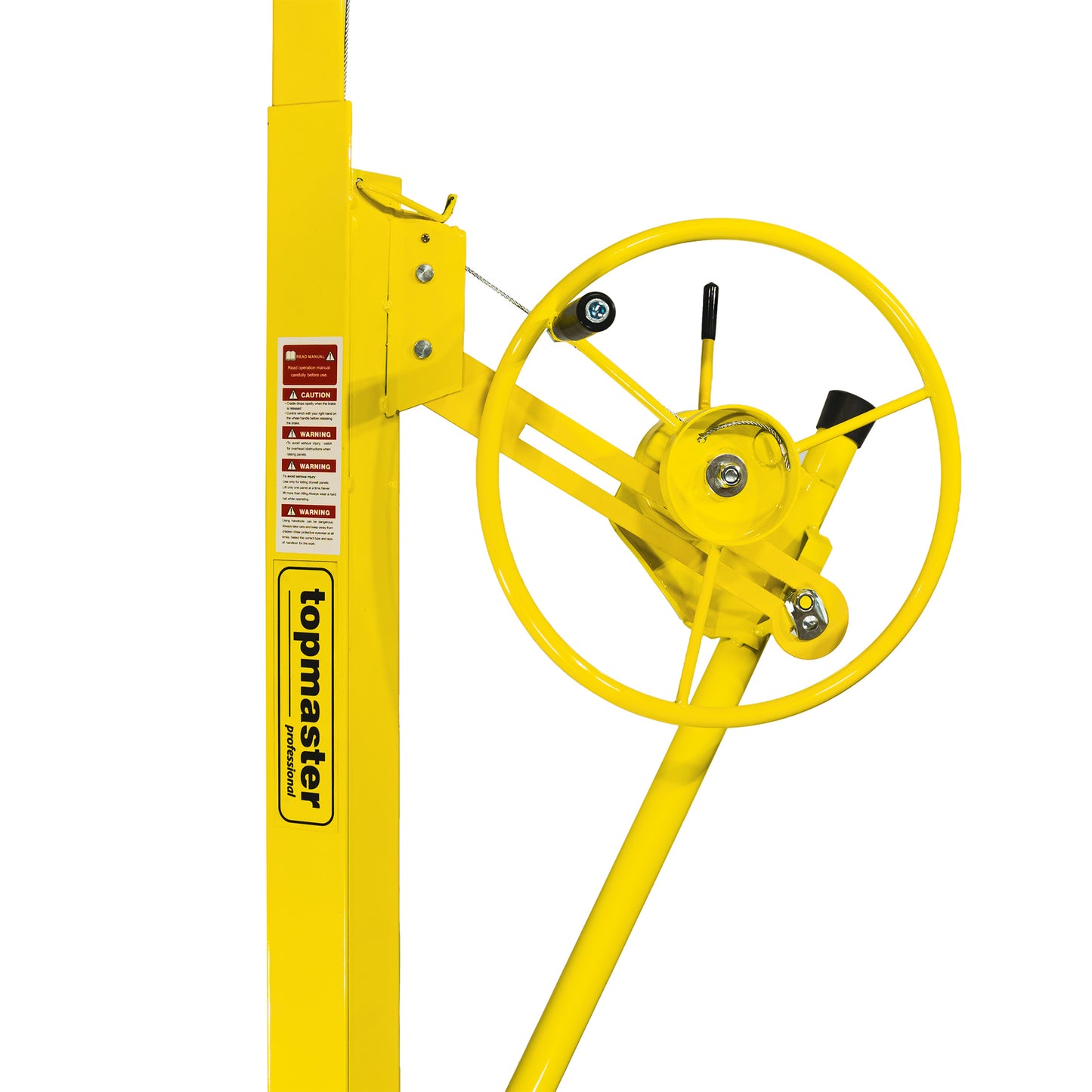 Dispozitiv ridicare placi gips-carton, capacitate maxima 68 kg, inaltime maxima 335 cm, Topmaster 250532