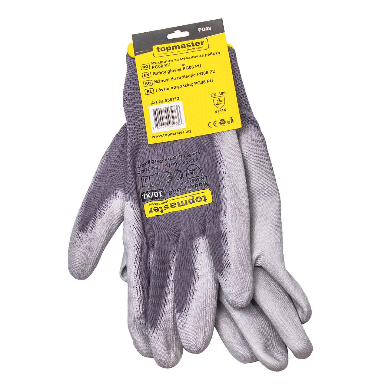 Manusi de protectie PG08 PU, Topmaster 558112