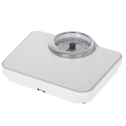 Cantar de baie mecanic, capacitate maxima 136 kg, 31 x 35 x 6.5 cm, Adler AD8180