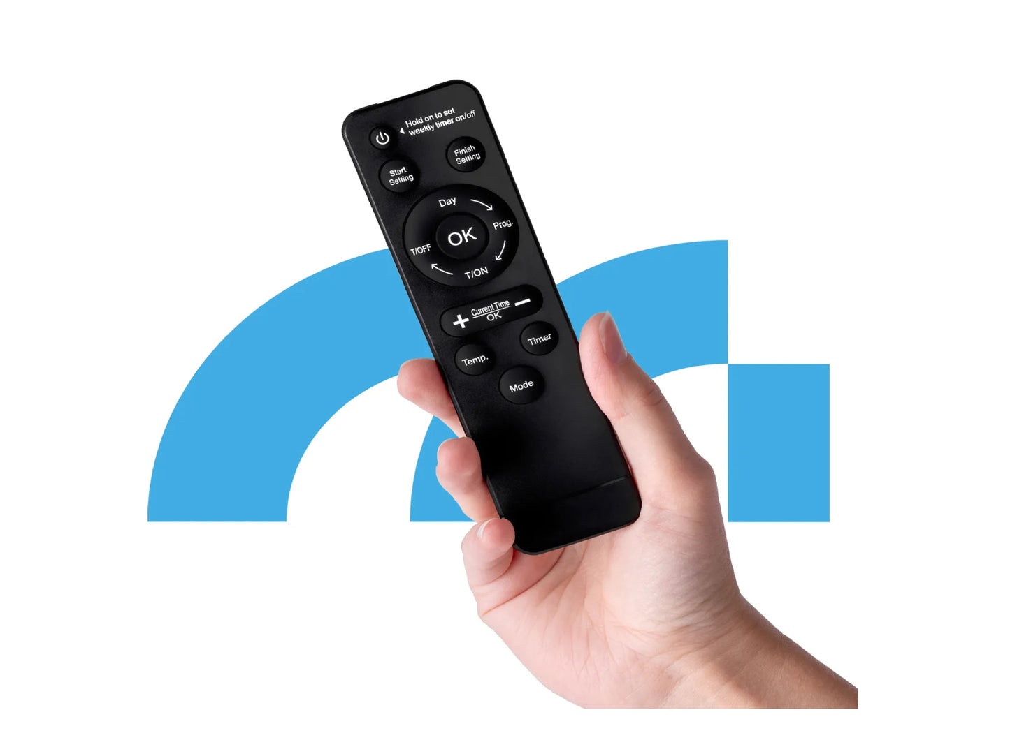 Convector electric cu termostat CH2400DW-PRO, 2400 W, MalTec 111955