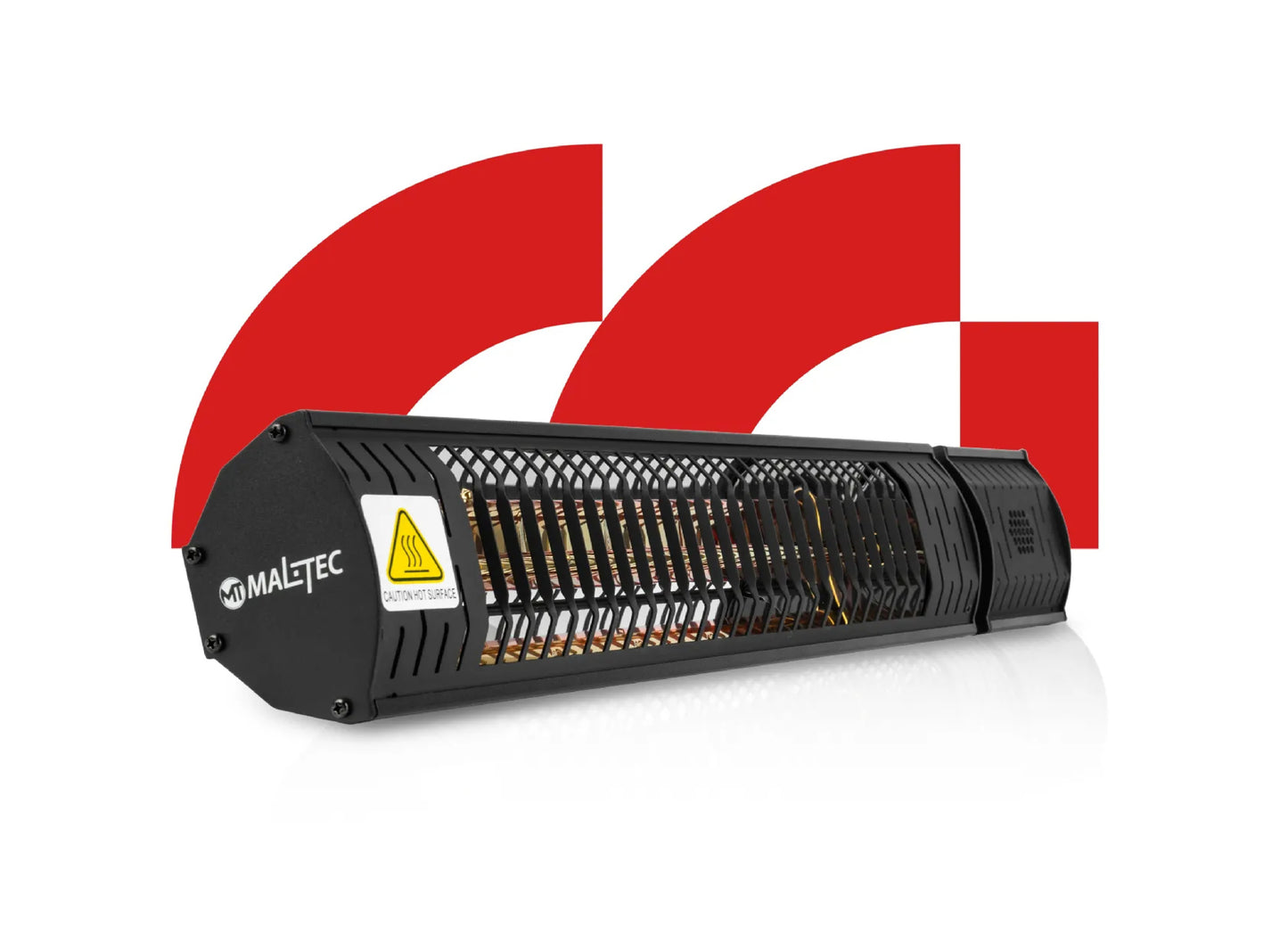 Incalzitor cu infrarosu si telecomanda INFRA2000W, 2000 W, MalTec 111940