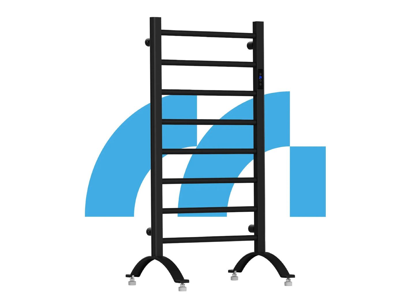 Calorifer elecftric pentru baie BH200W-BL, 200 W, negru, MalTec 112043