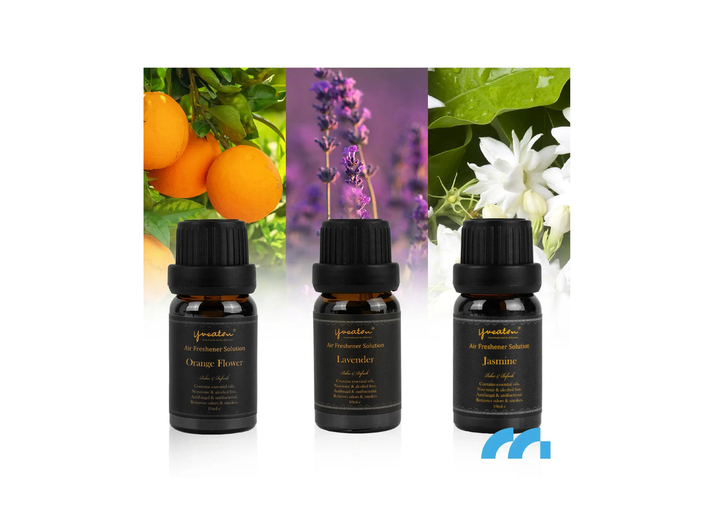 Umidificator de aer ionizator cu difuzor de aromateraie WT-5000-ION, 3 uleiuri esentiale inclse, MalTec 111990